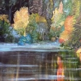 Maijas Čapas gleznu izstāde "Ainavas"