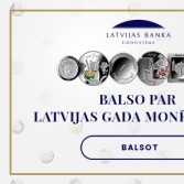 Aptauja par Latvijas gada monētu