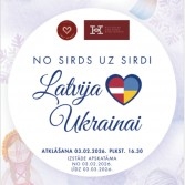 Labdarības biedrības "Tavi draugi" mākslas izstādes "No sirds uz sirdi - Latvija Ukrainai” atklāšana