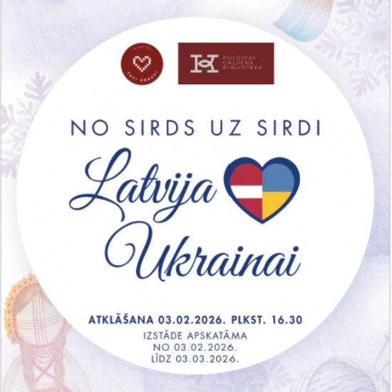 Labdarības biedrības "Tavi draugi" mākslas izstādes "No sirds uz sirdi - Latvija Ukrainai” atklāšana