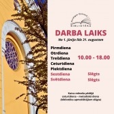 Bibliotēkas darba laiks vasarā