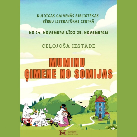 Ceļojošā izstāde "Muminu ģimene no Somijas"