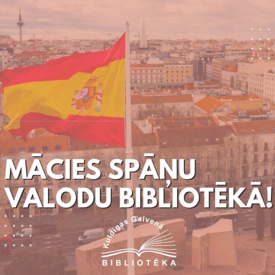 Spāņu valodas nodarbības bibliotēkā