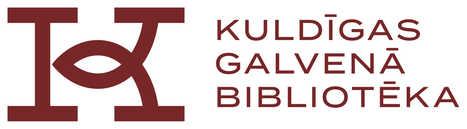 Kuldīgas Galvenā bibliotēka logo