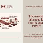 Nodarbība “Informācijas laikmets: ko mums vajag zināt?”