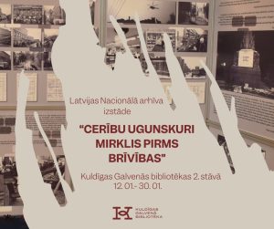 Read more about the article Latvijas Nacionālā arhīva izstāde “Cerību ugunskuri – mirklis pirms brīvības”