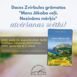 Read more about the article Daces Zvirbules grāmatas “Mans Jēkaba ceļš” atvēršanas svētki