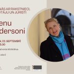 Tikšanās ar rakstnieci, dzejnieci, tulkotāju un juristi Dženu Andersoni