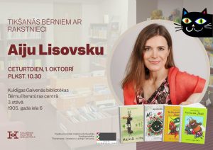 Read more about the article Tikšanās bērniem ar rakstnieci Aiju Lisovsku
